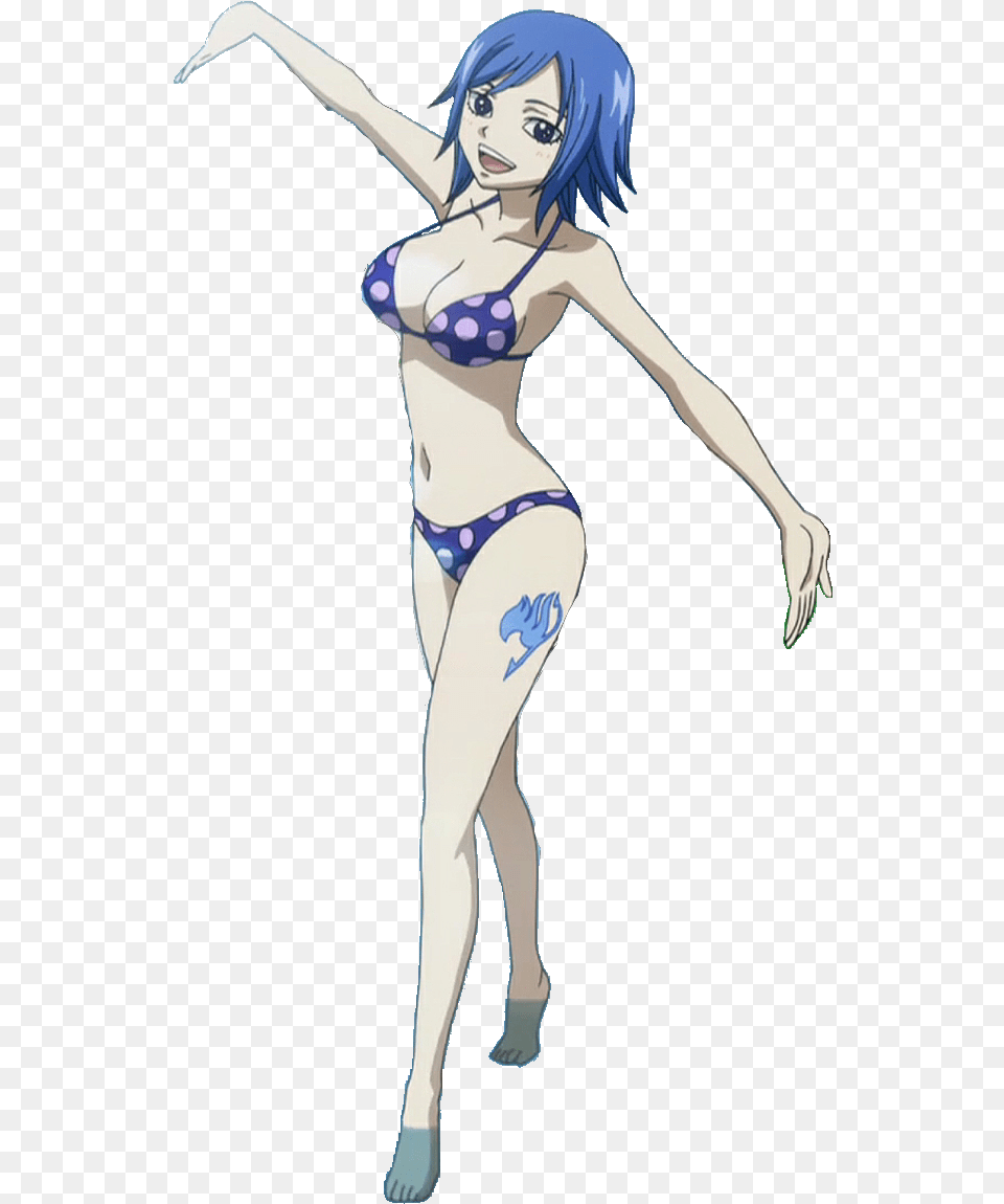 Juvia Wearing Bikini Fairy Tail Juvia, Adult, Publication, Person, Female Png