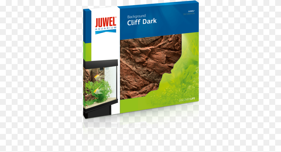 Juwel Aquarium Decorative Background Cliff Dark, Advertisement, Poster, Soil, Water Png