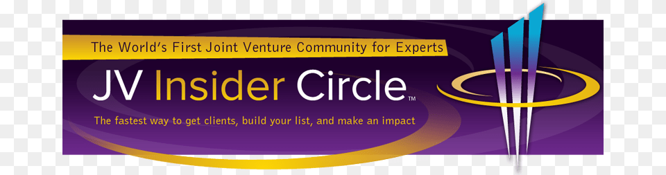Jvic Insiders Circle Banner Jv Success Made Easy, Purple, Art, Graphics, Advertisement Png