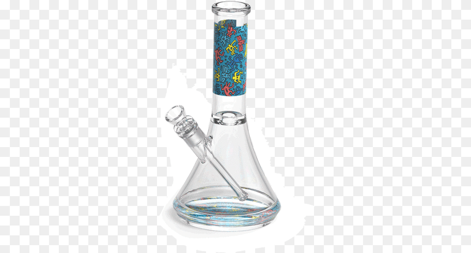 K K Haring Water Pipe, Glass, Jar, Smoke Pipe, Bottle Png