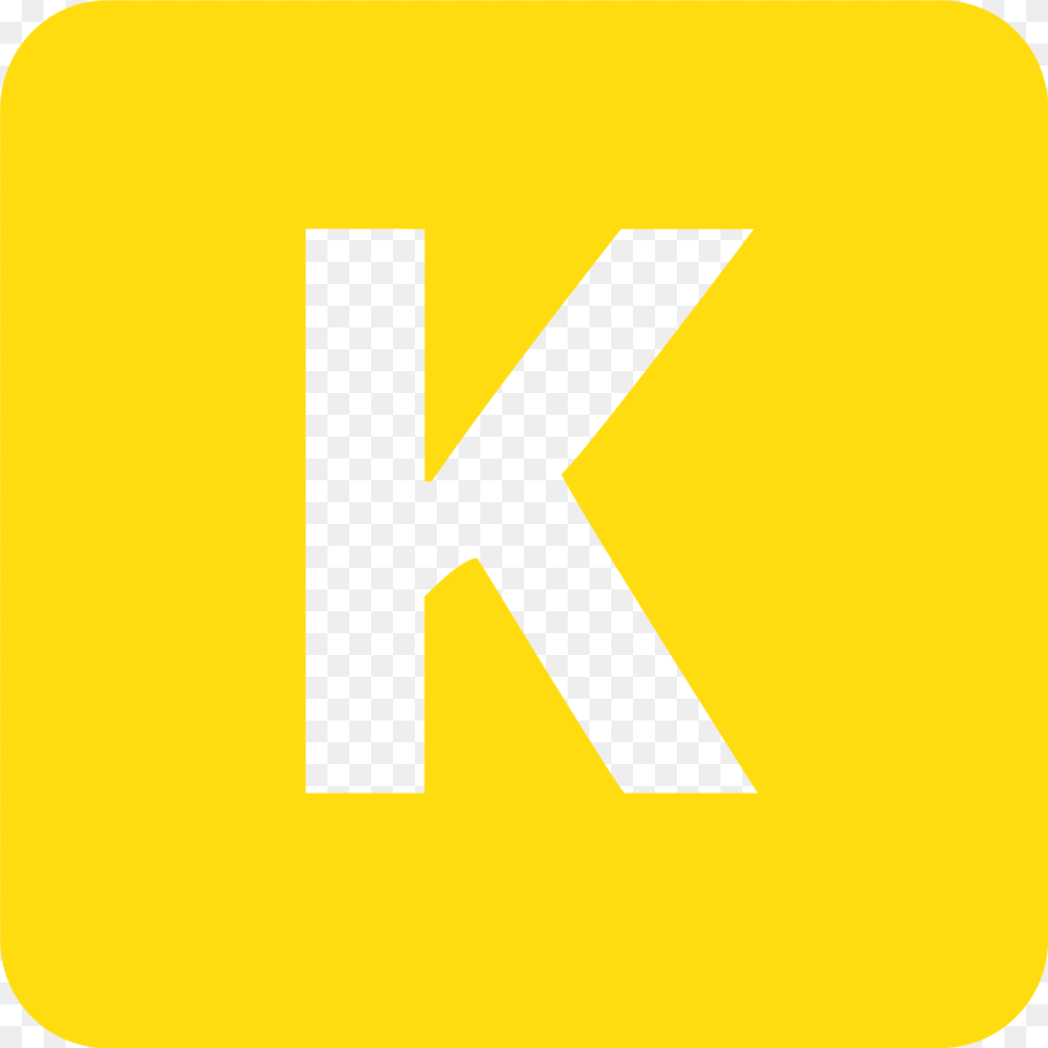 K Logo, Sign, Symbol, Text, Road Sign Free Png