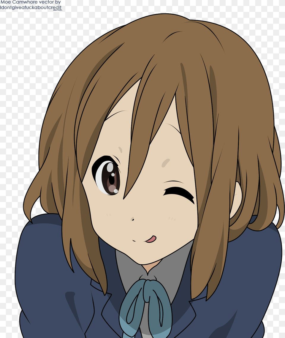 K On Hirasawa Yui Vector Trace Signed K On Yui Book, Comics, Publication, Baby Free Transparent Png