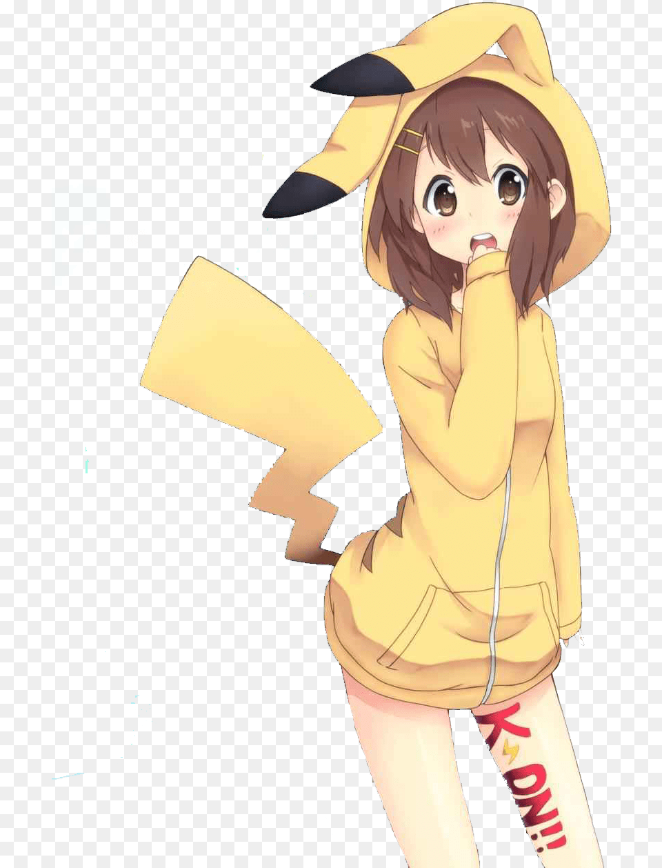 K On Yui Hirasawa Fanart, Book, Comics, Publication, Person Free Png Download