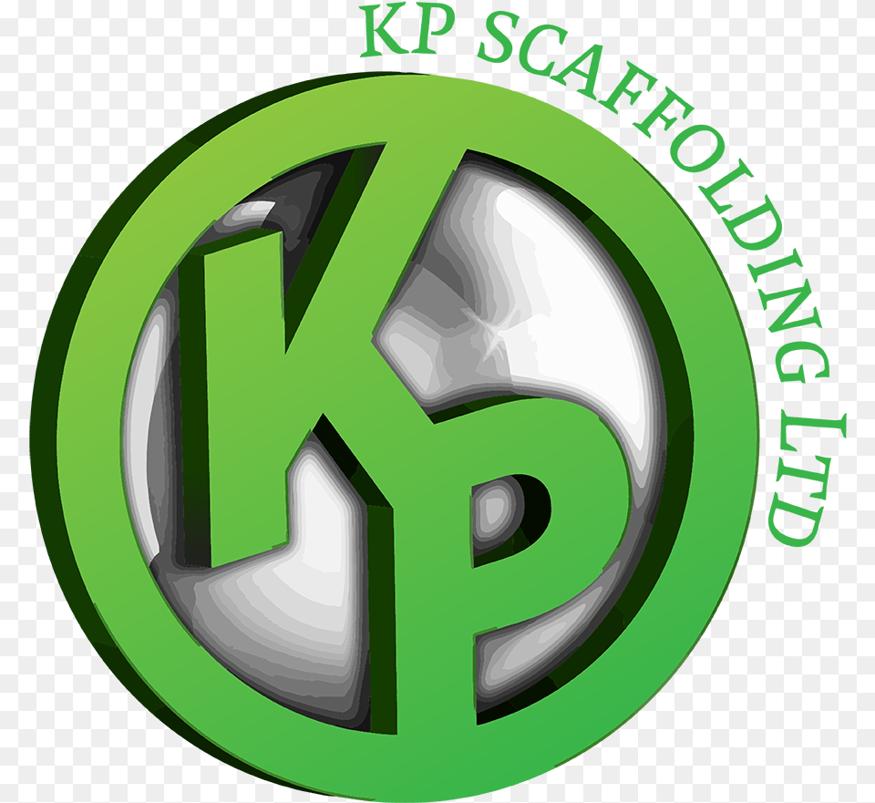 K P Scaffolding Scaffolding, Recycling Symbol, Symbol, Logo, Green Png