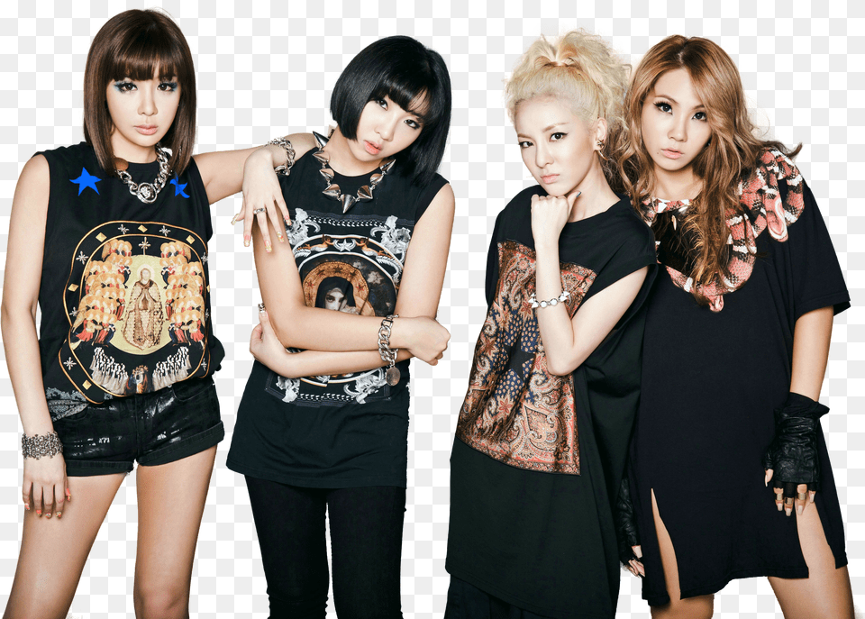 K Pop Group 2ne1 2ne1 Do You Love Me Album, Diagram, Blackboard Free Png Download