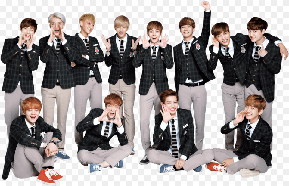 K Pop Music Fans Forever Images K Pop Forever Hd Exo, Pants, Person, People, Shirt Png Image