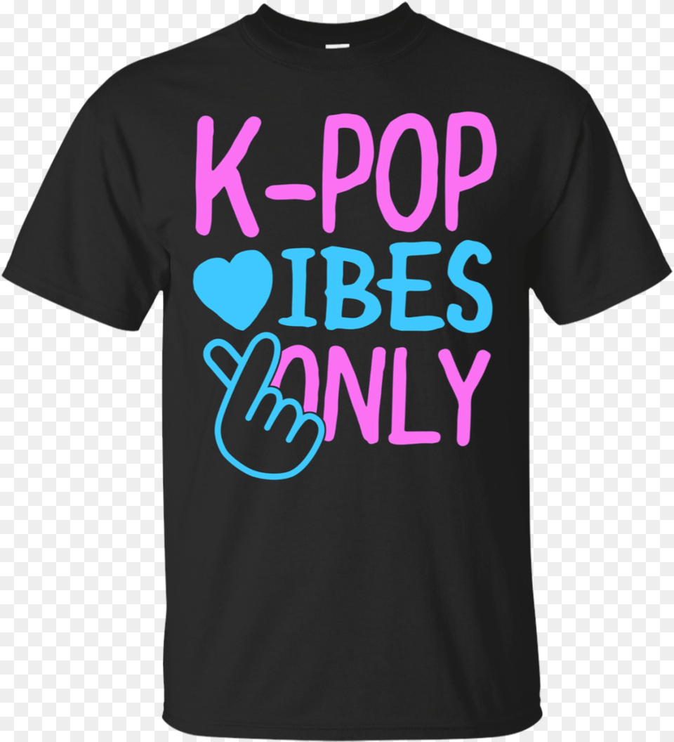 K Pop Vibes Only Heart Hand Cute Kawaii Merchandise T Shirt, Clothing, T-shirt Free Transparent Png