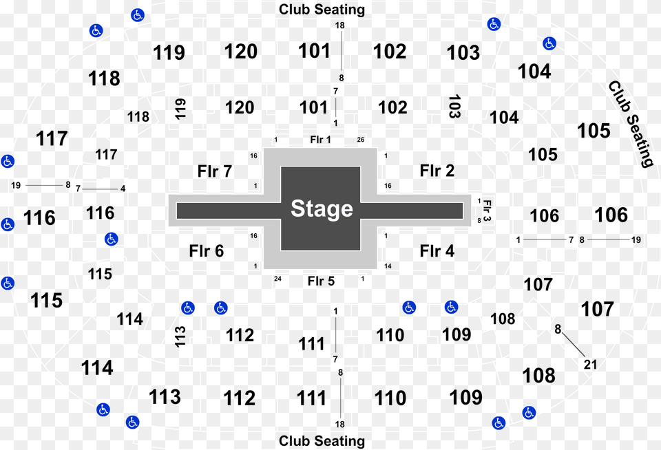 K Rock Centre Seating Chart, Cad Diagram, Diagram Free Png Download
