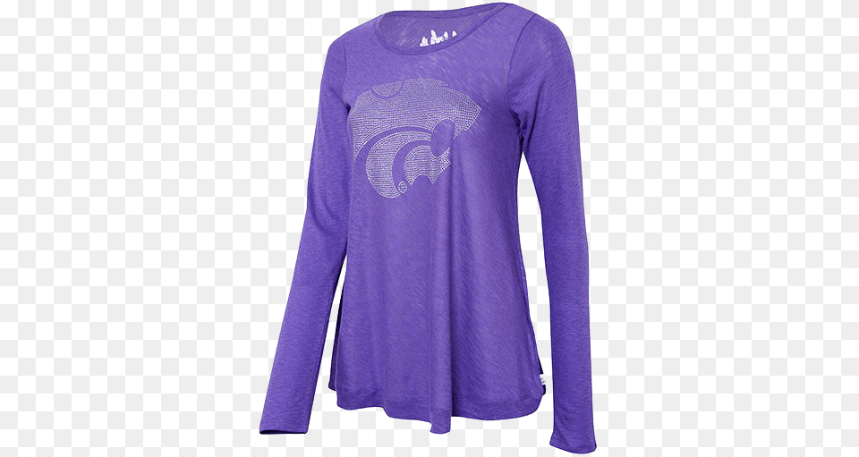 K State Maternity Bright Lights Top Long Sleeved T Shirt, Clothing, Long Sleeve, Sleeve, Blouse Free Transparent Png