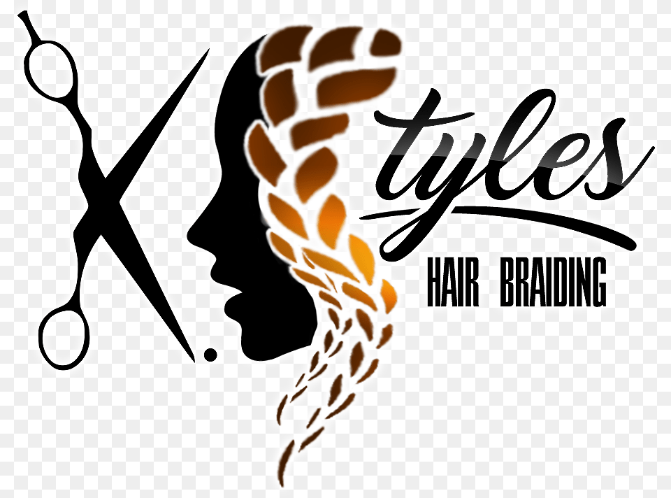K Styles Hair Braiding Design Hair Braiding Logo, Cream, Dessert, Food, Ice Cream Png Image