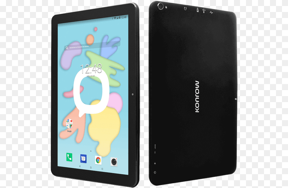 K Tab 1003 Tablet Android Go 10 Inches Hd Ips Screen Tablette Konrow, Computer, Electronics, Mobile Phone, Phone Free Transparent Png
