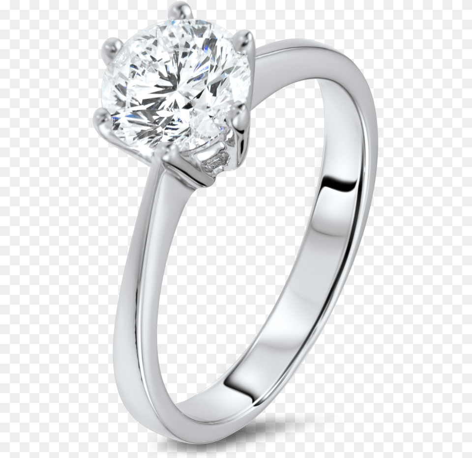 K Wg Carat Silver Pre Engagement Ring, Accessories, Diamond, Gemstone, Jewelry Free Transparent Png