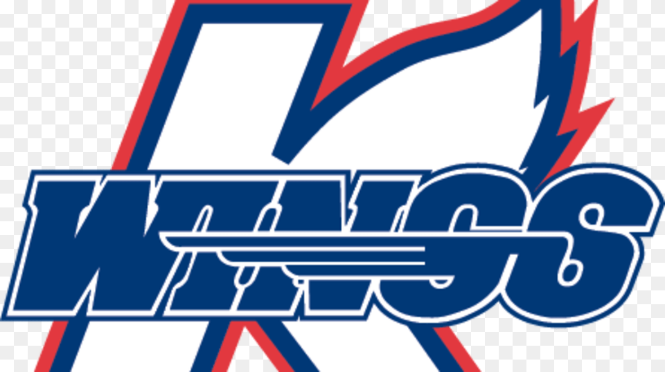 K Wings Logo Kalamazoo Wings, Emblem, Symbol, Text Png Image