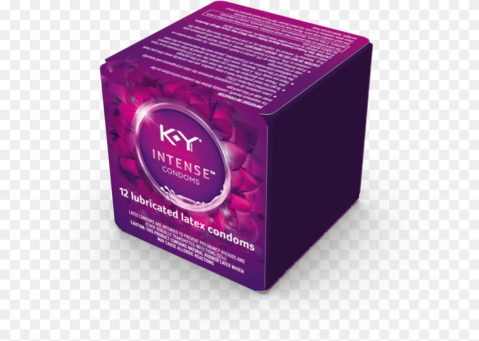 K Y Intense Natural Rubber Latex Condom With Silicone Ky Condoms, Herbal, Herbs, Plant, Purple Free Transparent Png