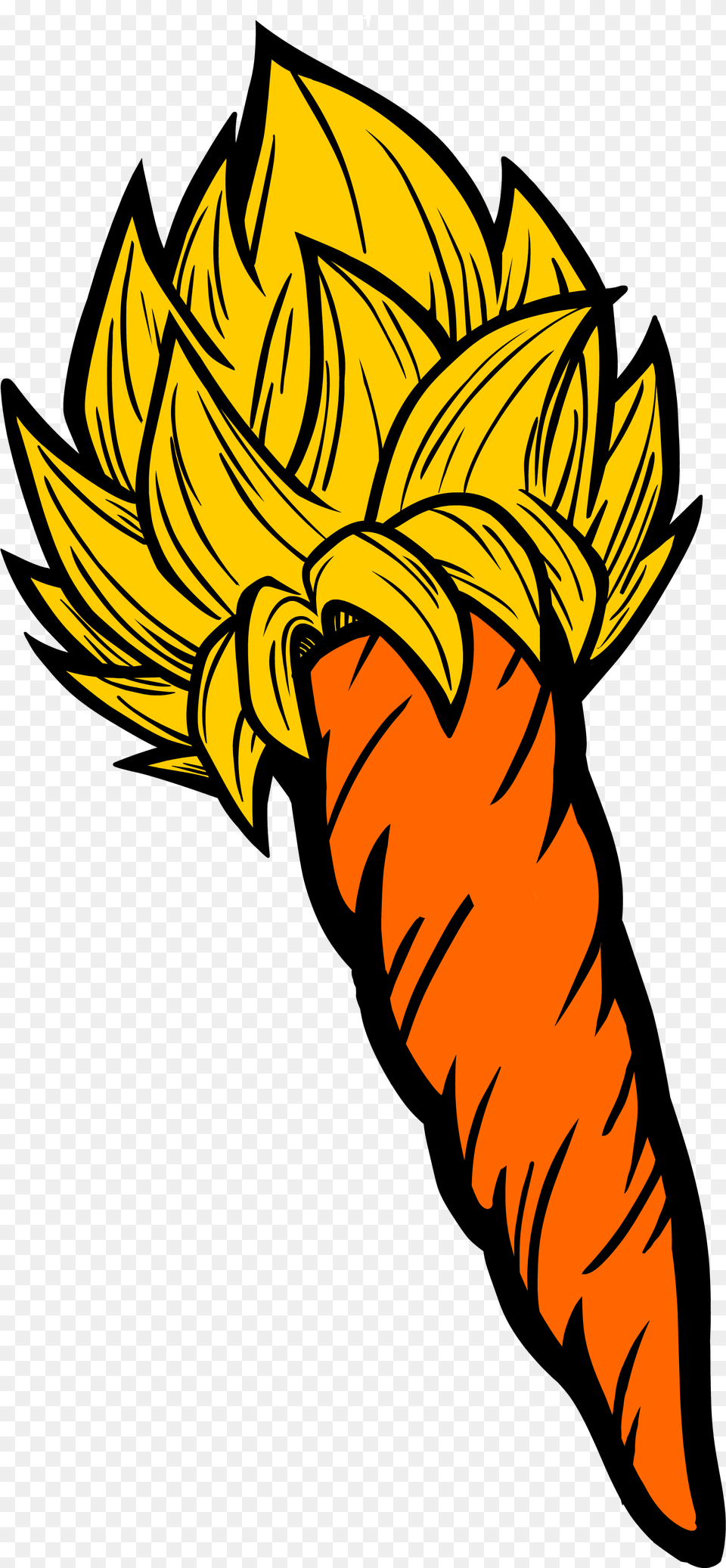 Ka Carrot Pin Thumbnail Carrot Goku, Food, Plant, Produce, Vegetable Png Image