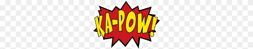 Ka Pow, Logo, Dynamite, Weapon Free Transparent Png