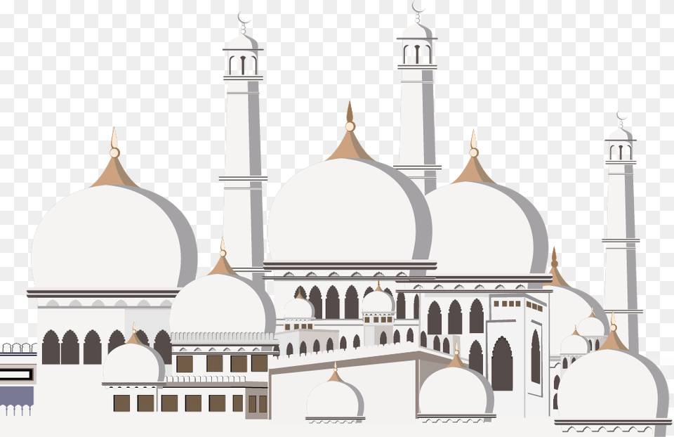 Kaaba Ramadan Mosque Islam Eid Mubarak Eid Mubarak Vector, Architecture, Building, Dome Free Png Download