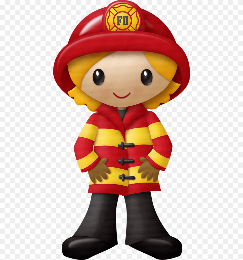 Kaagard Firedup Fireman Girl Fireman Clipart, Toy, Face, Head, Person Free Transparent Png