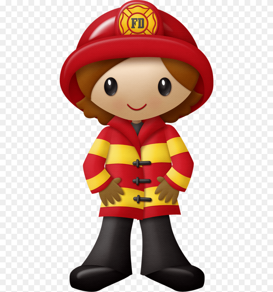 Kaagard Firedup Fireman2girl Fire Fighter Clipart, Toy, Doll, Face, Head Free Png Download