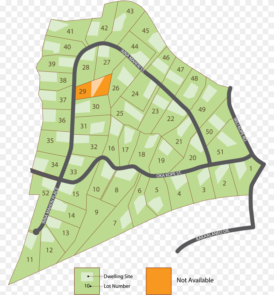 Kaanapali Coffee Farms Lot Map, Chart, Diagram, Plan, Plot Free Png Download