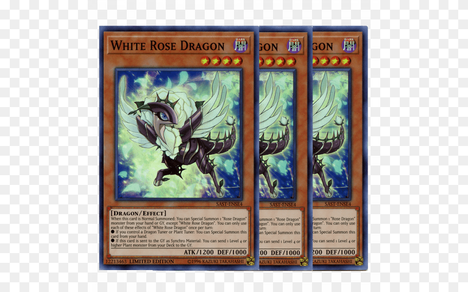 Kaartspellen Sece Ens08 Thunderclap Skywolf Super Rare White Rose Dragon, Book, Comics, Publication, Art Free Png Download