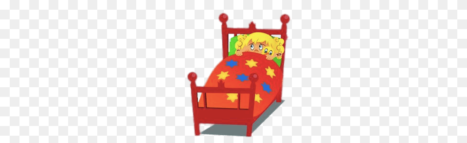 Kaatje In Bed, Furniture, Crib, Infant Bed Free Png