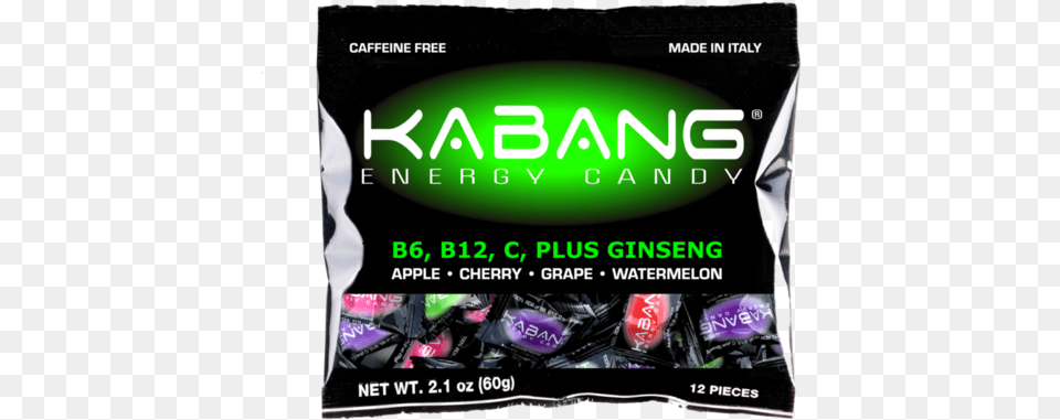 Kabang Energy Candies Kabang Energy Candy 50 Count, Food, Sweets Free Png