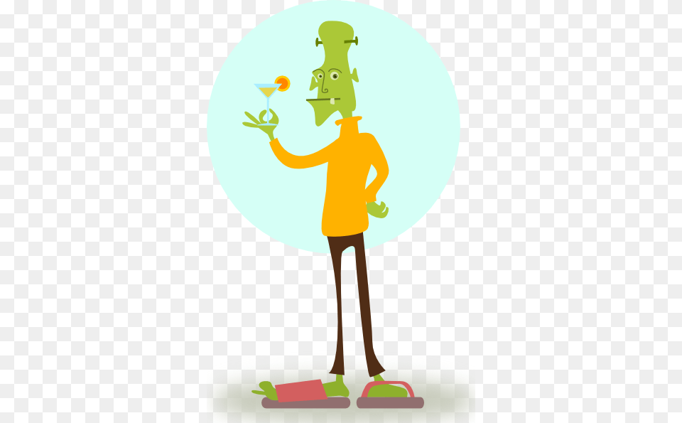 Kablam Fashionable Ghoul Clip Art, Cleaning, Person, People Png