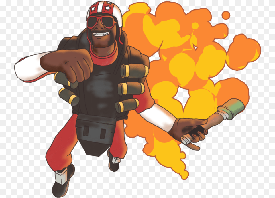 Kablooey Features A Demoman From Team Fortress 2 With, Baby, Person, Body Part, Hand Free Transparent Png