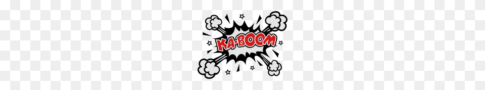 Kaboom Comic Speech Bubble Cartoon Explosion, Logo, Chess, Game, Symbol Free Png Download