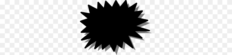 Kaboom Explosion Blast Clip Art, Gray Free Png Download