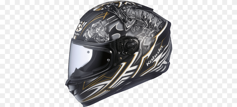 Kabuto Aeroblade 5 Samurai Black, Crash Helmet, Helmet, Clothing, Hardhat Png Image
