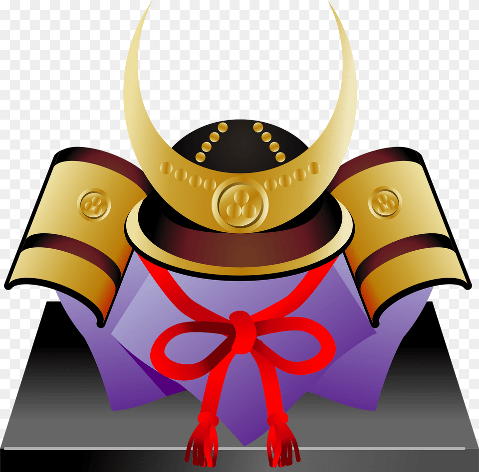 Kabuto Japanese Helmet Clipart, Gold, Accessories, Crown, Jewelry Free Png