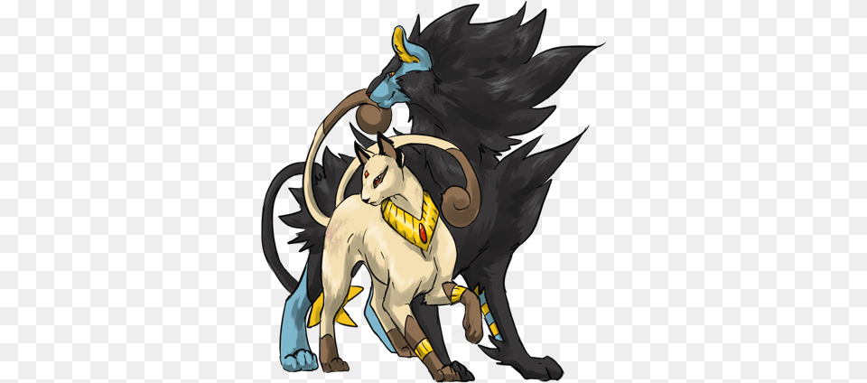 Kaeli The Rahneko And Alistair Luxray Fallarbor Hoenn Persian Pokemon X Luxray, Adult, Male, Man, Person Free Png