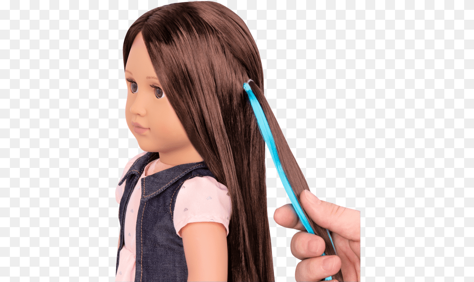 Kaelyn Hair Play Doll 18 Inch Doll Growing Hair Our Hair Design, Child, Female, Girl, Person Png
