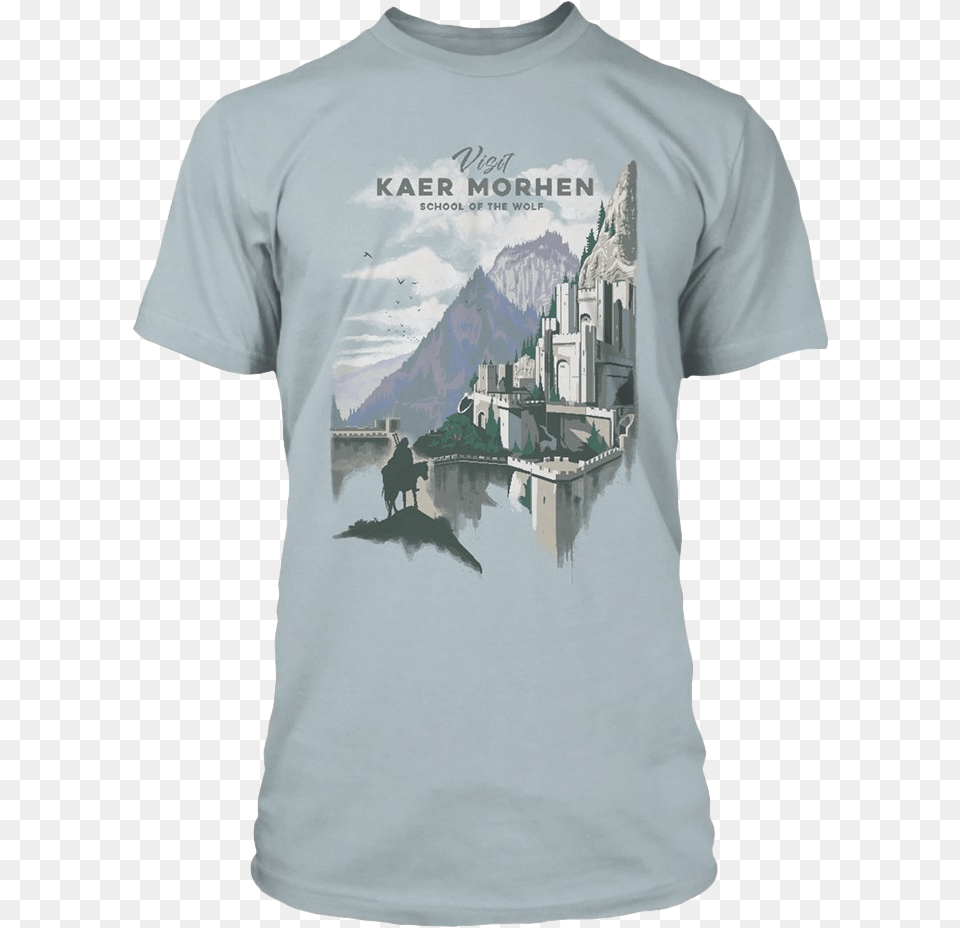 Kaer Morhen T Shirt, Clothing, T-shirt, Animal, Horse Free Png