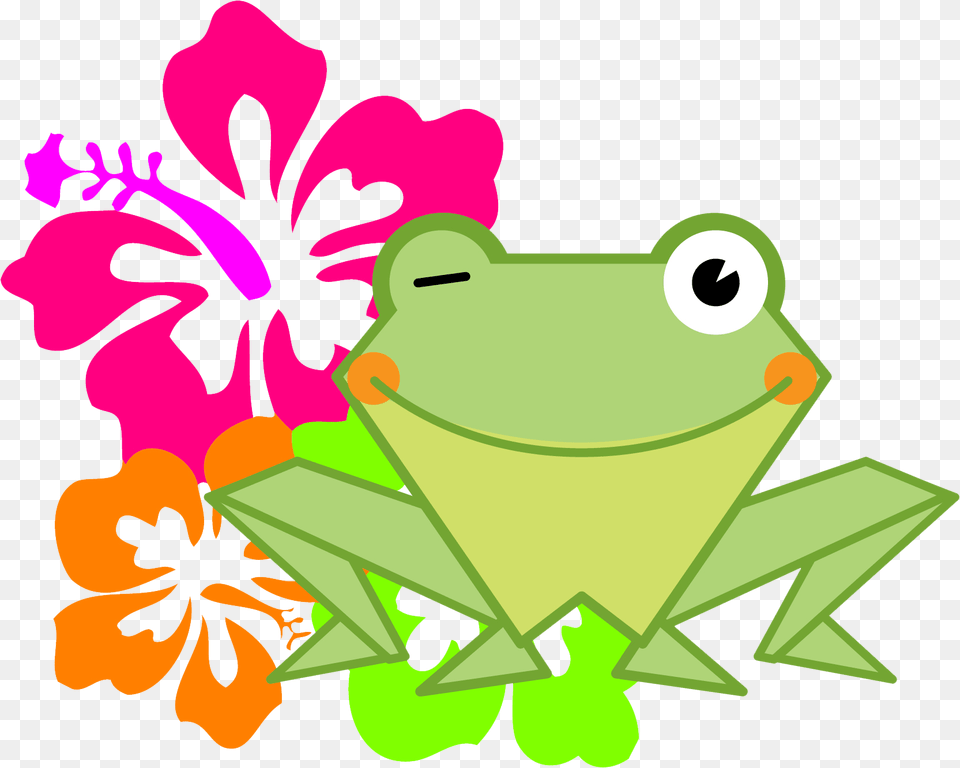 Kaeru Aloha2014 True Frog, Flower, Plant, Bulldozer, Machine Png