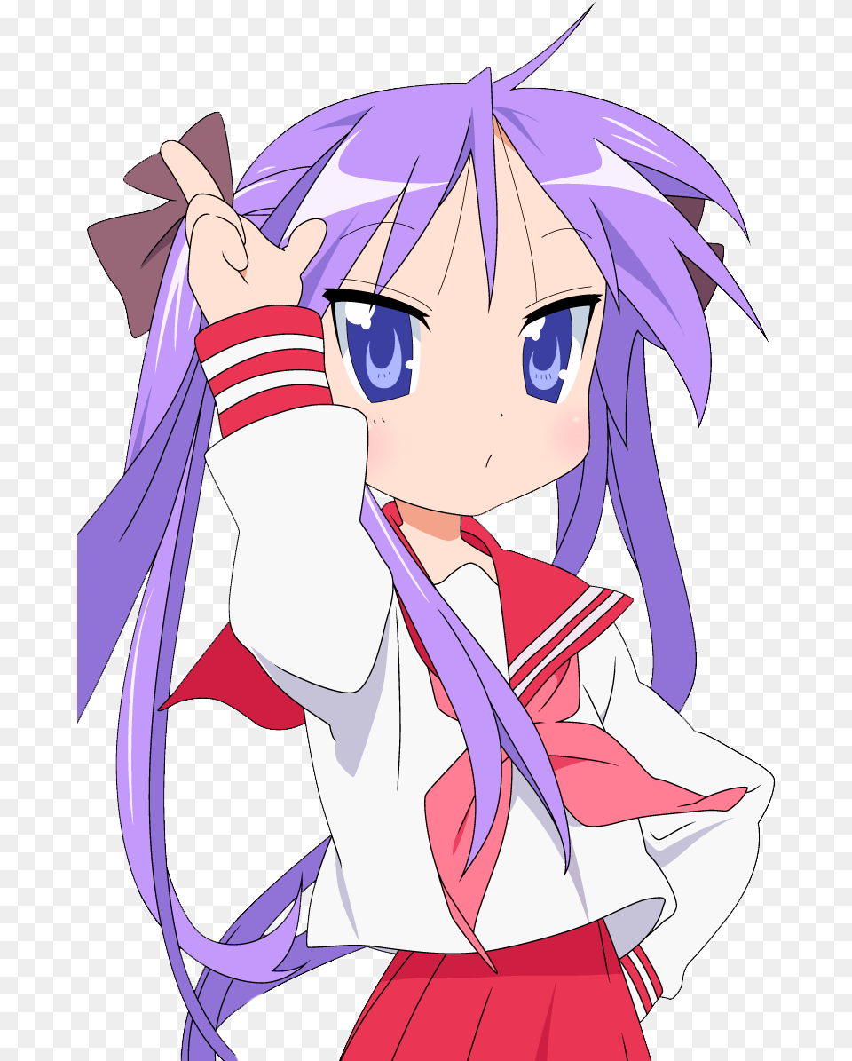Kagami Lucky Star, Book, Comics, Publication, Baby Png Image