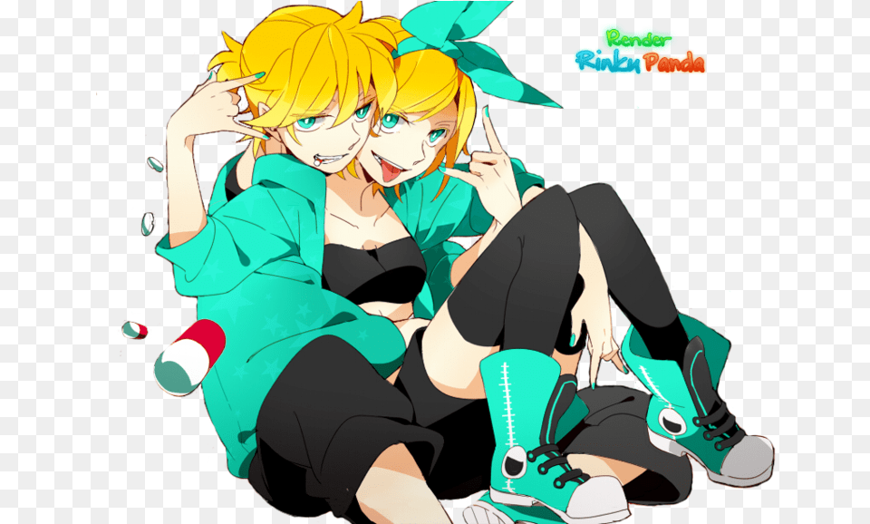 Kagamine Rinlen, Book, Comics, Publication, Adult Png Image