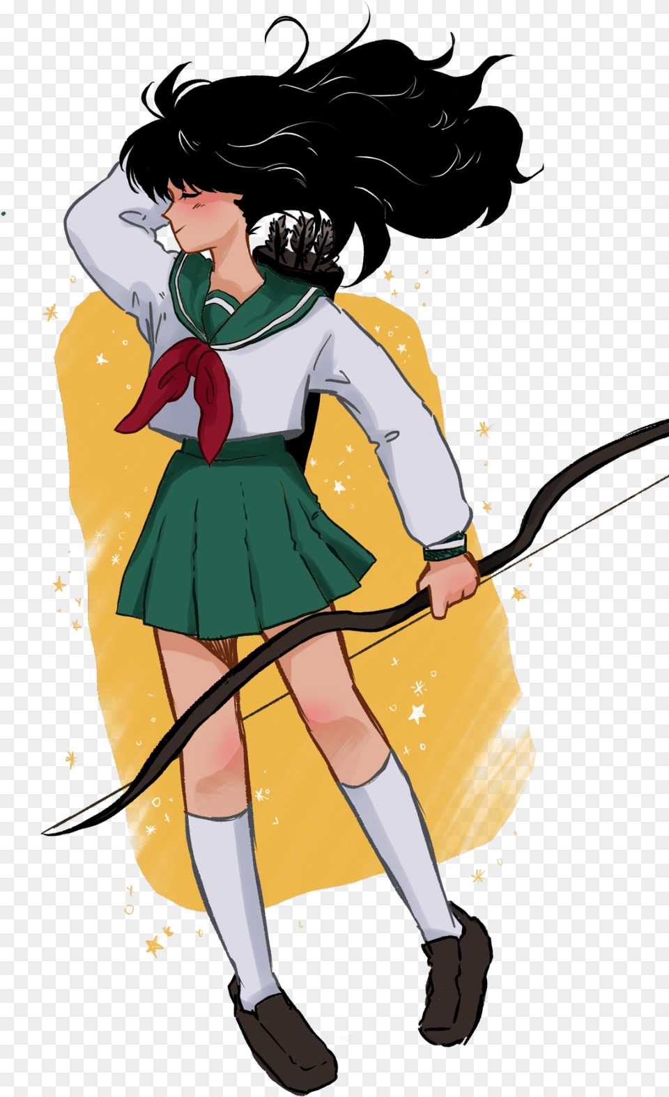 Kagome Illustration, Book, Comics, Publication, Teen Free Png