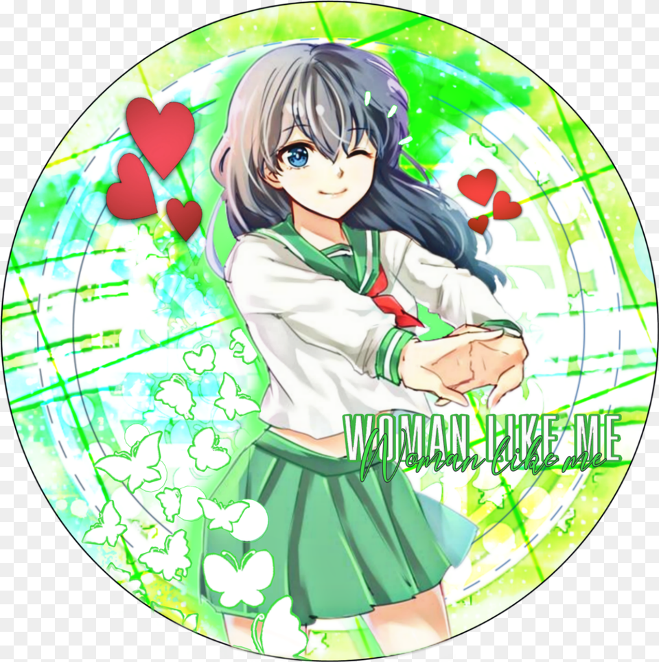 Kagome Inuyasha Green Pfp Image Green Anime Pfp Circle Free Png