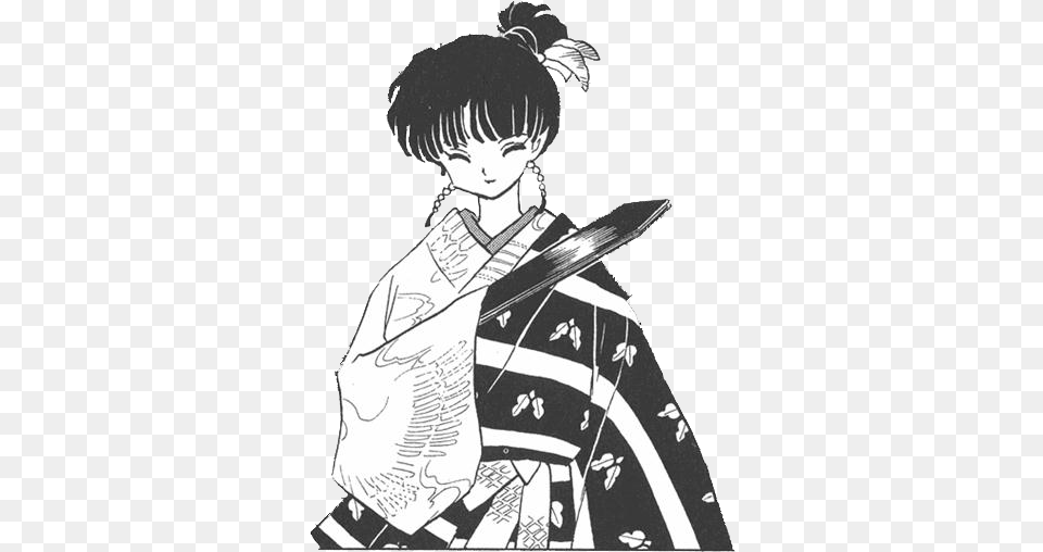 Kagura Kagura Inuyasha Manga, Book, Clothing, Comics, Dress Free Png Download