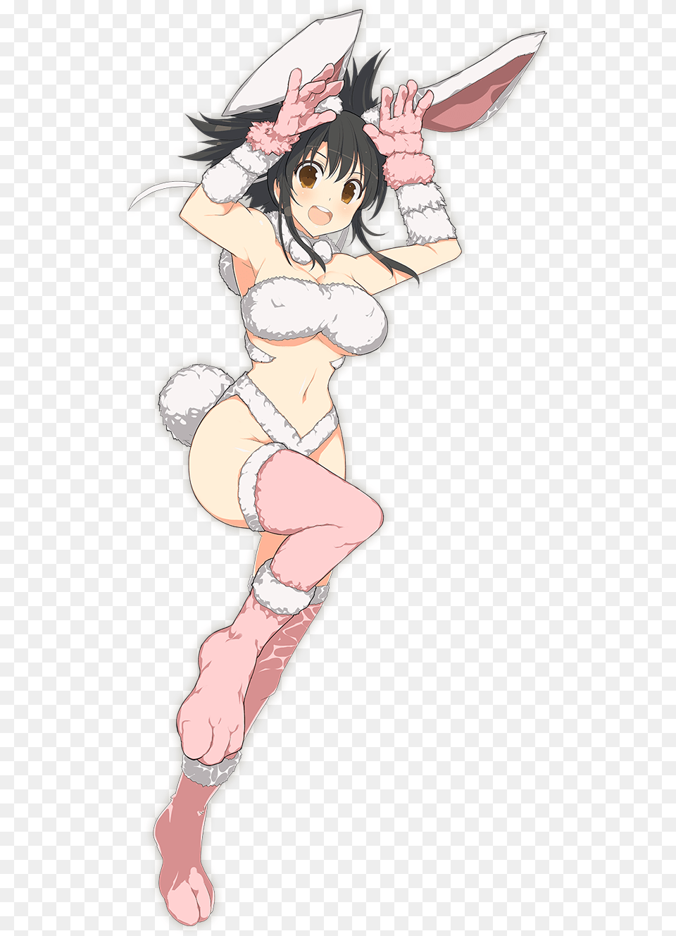 Kagura Peach Ball Character Keyart Asuka39 Senran Kagura Peach Ball Asuka, Book, Comics, Publication, Person Free Png Download