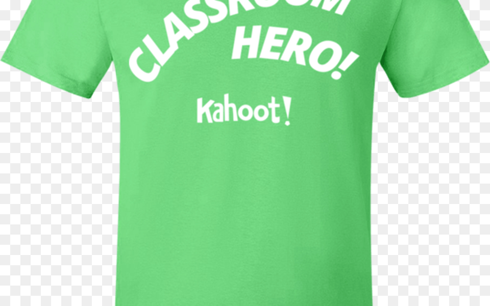 Kahoot Classroom Hero T Shirt Kahoot Shop Benetton Print Tshirt, Clothing, T-shirt, Person Png