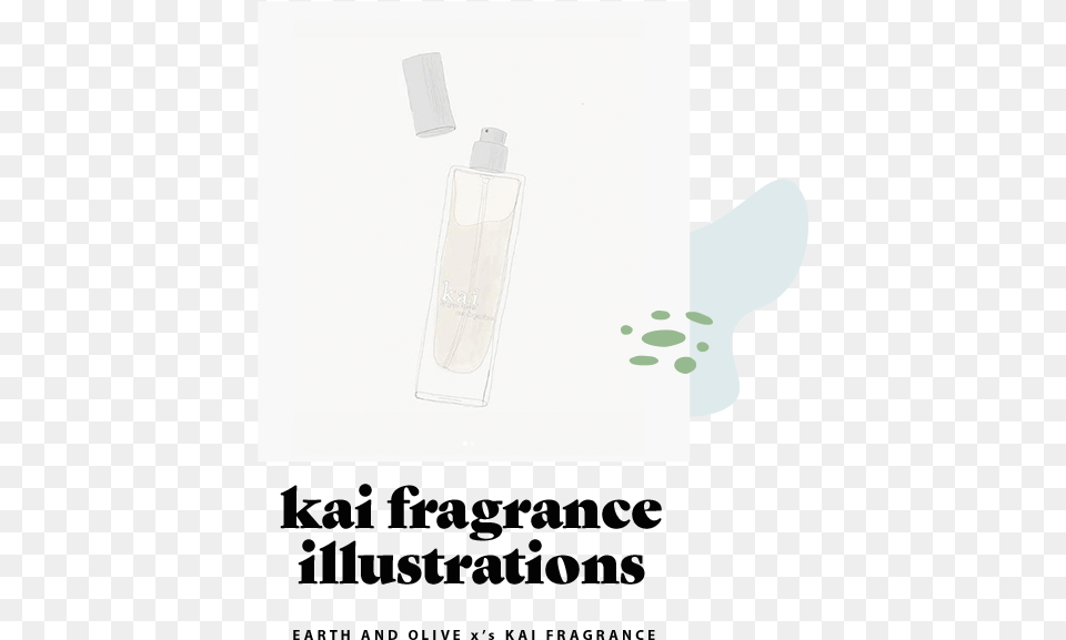 Kai Sticker, Bottle, Cosmetics, Perfume Free Transparent Png