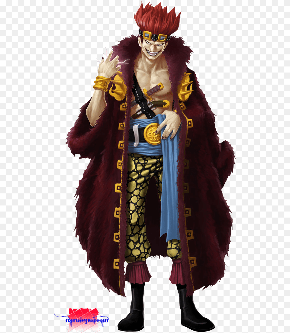 Kaido One Piece, Book, Cape, Clothing, Comics Free Png