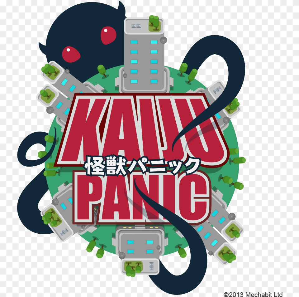 Kaiju Panic Windows Mac Xone Game Kaiju Panic, Advertisement, Neighborhood, Poster, Electronics Free Png Download