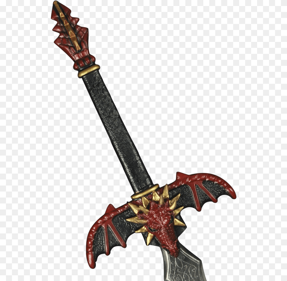 Kain Ii The Dragon Master Sword Dragon Sword Handle, Weapon, Blade, Dagger, Knife Free Png