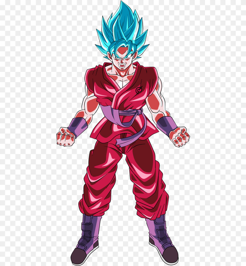 Kaioken Goku God Db Legends, Publication, Book, Comics, Person Free Transparent Png