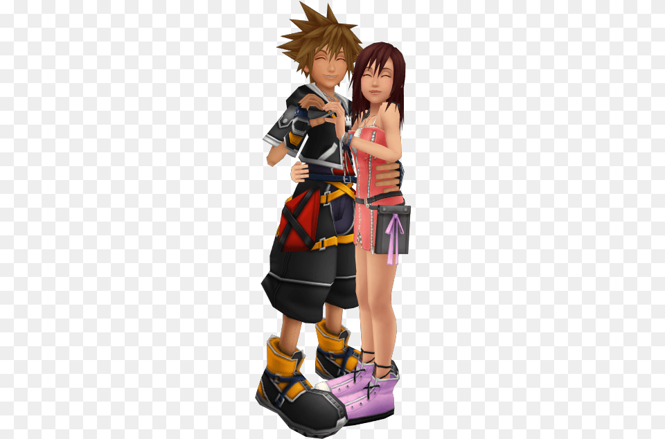 Kairi Amp Sora Images Sora Kairi Sokai Wallpaper And Kairi, Footwear, Book, Clothing, Comics Png Image